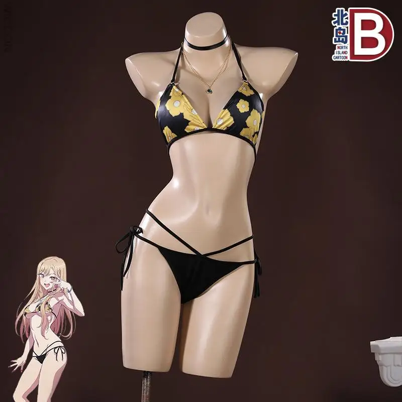 

Anime My Dress Up Darling Cosplay Kitagawa Marin Swimsuit Cosplay Costume My Dress-Up Darling Swimsuit