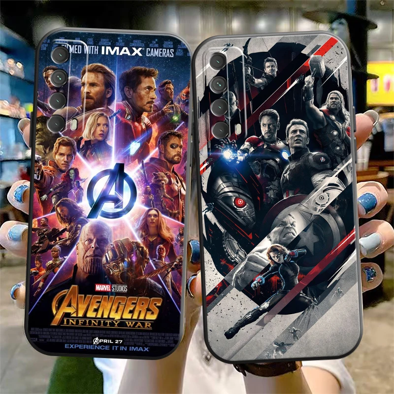 

Marvel Comics Logo Phone Case For Huawei Honor 10 V10 10i 10 Lite 20 V20 20i 20 Lite 30S 30 Lite Pro Carcasa Silicone Cover