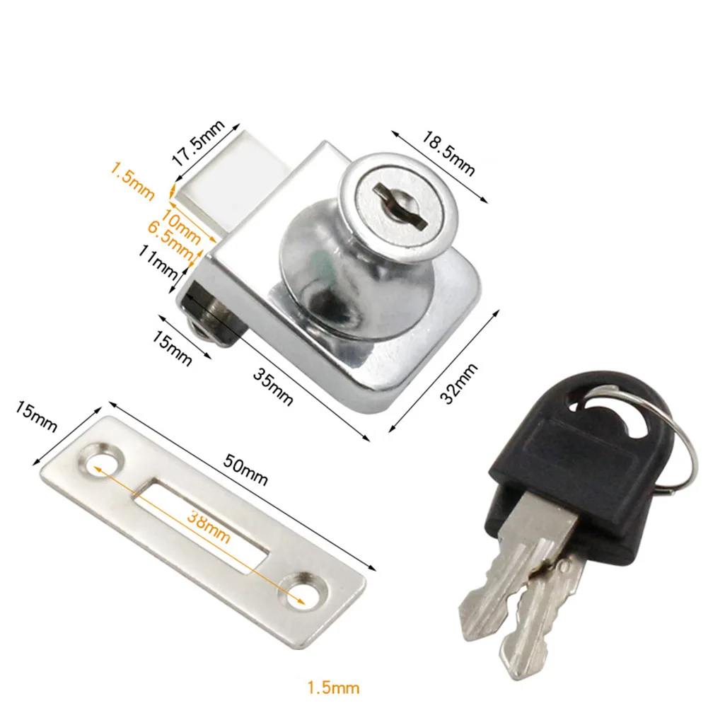 Новый высококачественный замок для шкафа предохранительный свободная
