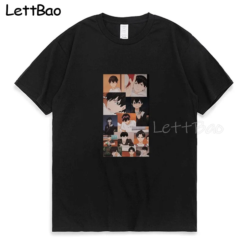 

Kageyama Haikyuu Japanese Anime T Shirt Men Cool Manga Graphic Summer T-shirt Casual Grunge Tshirt Streetwear Top Tee Male 2022