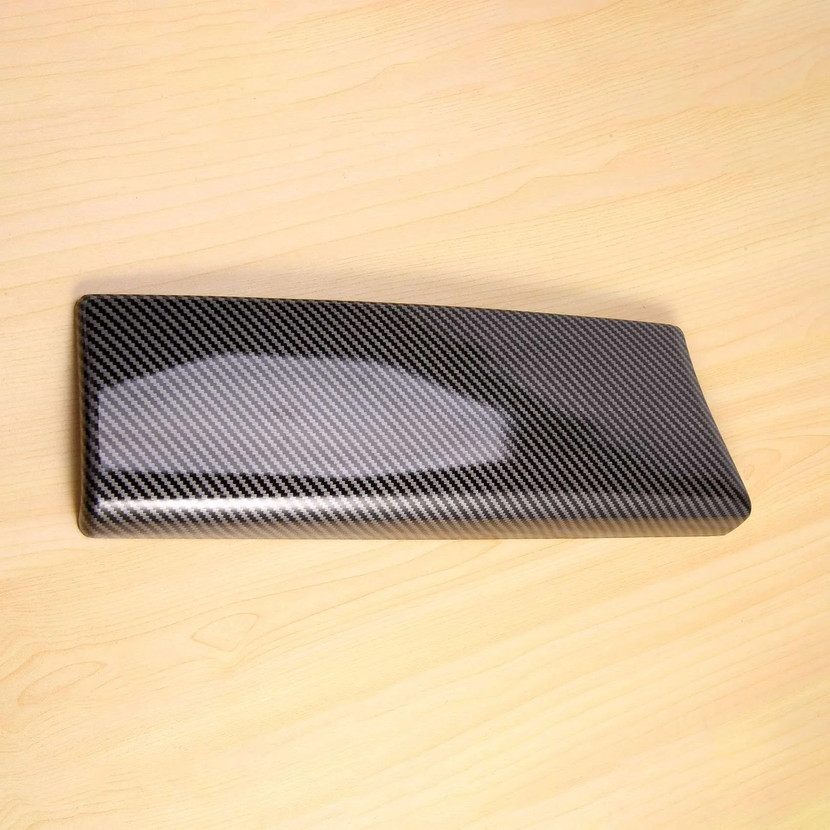 Автомобильная коробка для хранения из углеродного волокна панель крышка