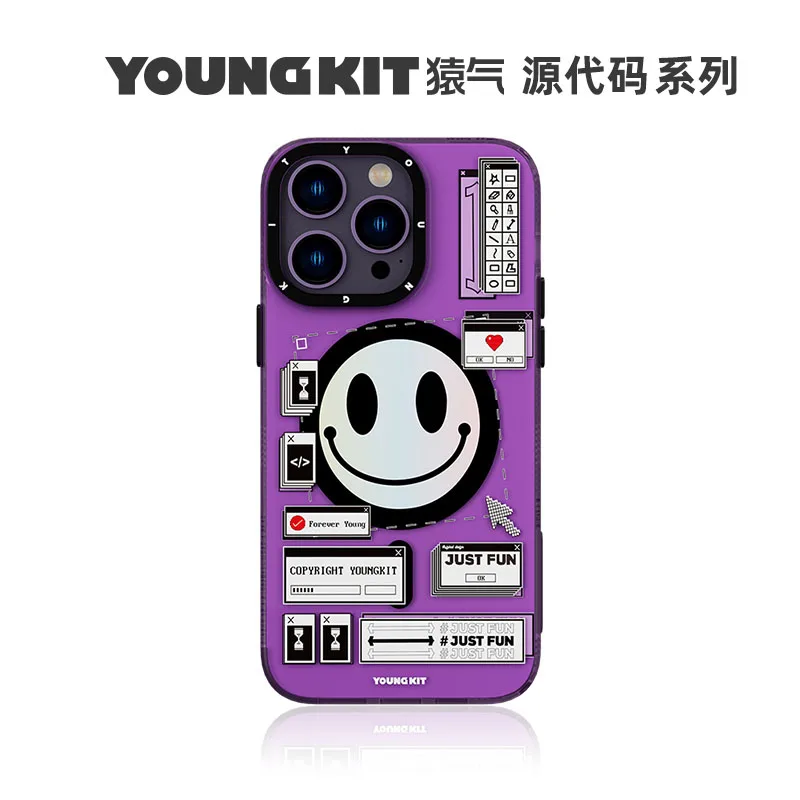 

Креативный чехол Youngkit для iPhone 14 Pro Max Magsafe, Магнитный чехол для телефона с беспроводной зарядкой, чехол для iPhone14 13Pro Max