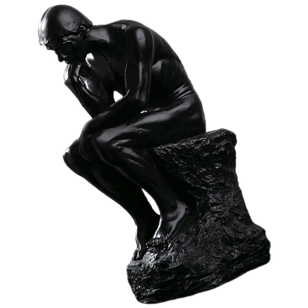 

Decor Home Resin Thinker Figurine Resin Crafts Resin Thinker Statue Office Decor Home Decor Grace Figure Sculpture Decoration