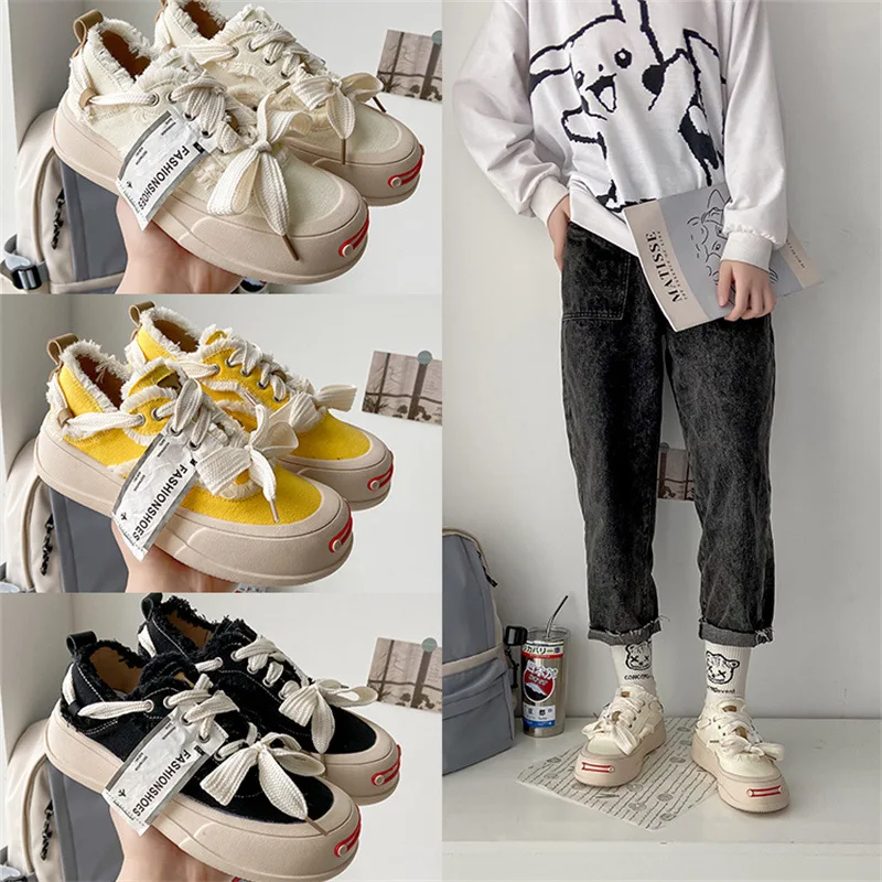 

2022 Summer New Korean Style Daily Beggar Shoes Women's Ins Style Canvas Shoes Niche Design Internet-Famous Casual Shoes