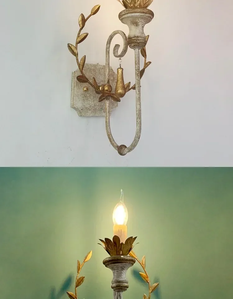 Золотистые пшеничные листья во французском стиле фотообои с одинарной головкой