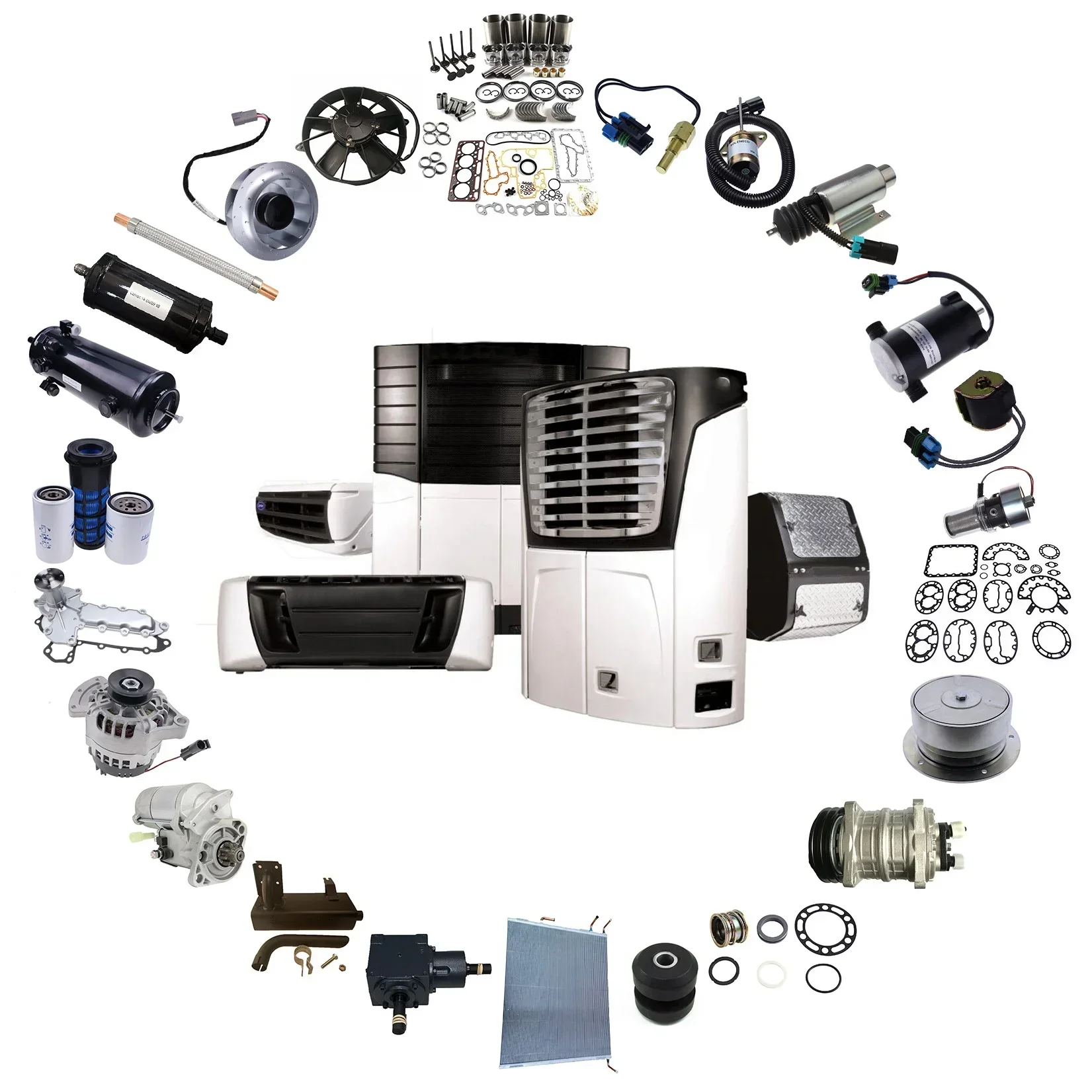 Послепродажный радиатор 450128 ST Dies el Запчасти для радиатора двигателя Lister Petter