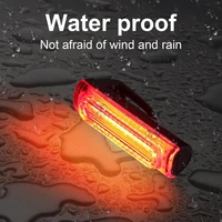warning light attractive pp waterproof stable impact resistant bicycle rear light for cycling tail light bike taillight