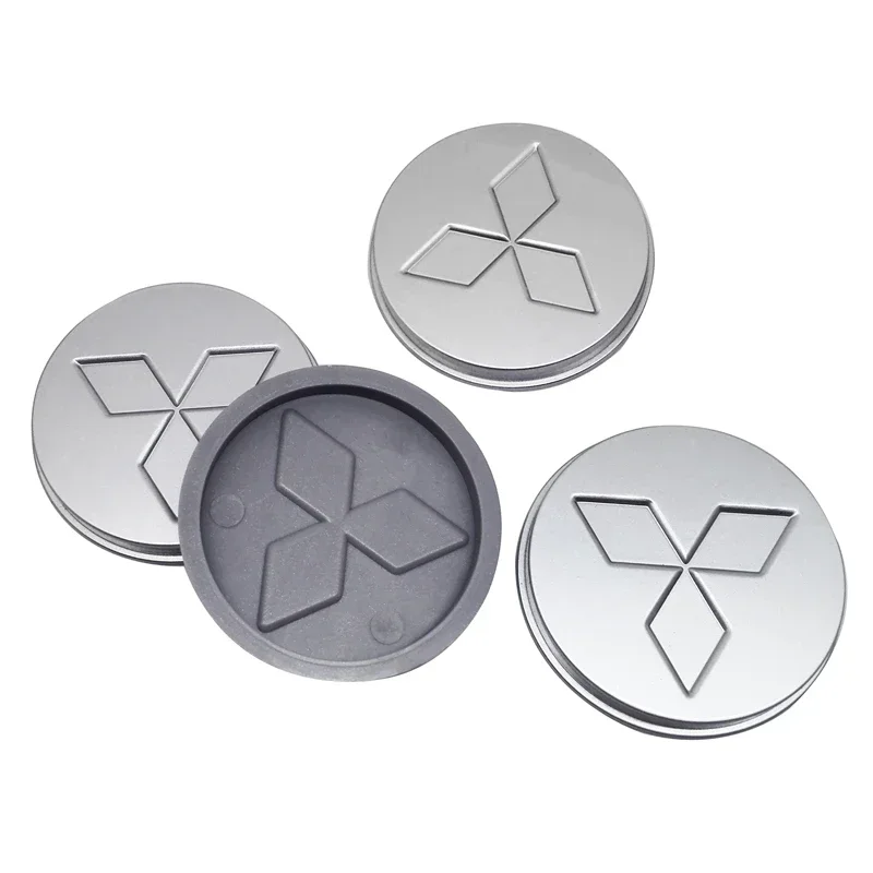 4 шт. автомобильные колеса диски центральный колпак эмблема для Mitsubishi Ralliart Lancer