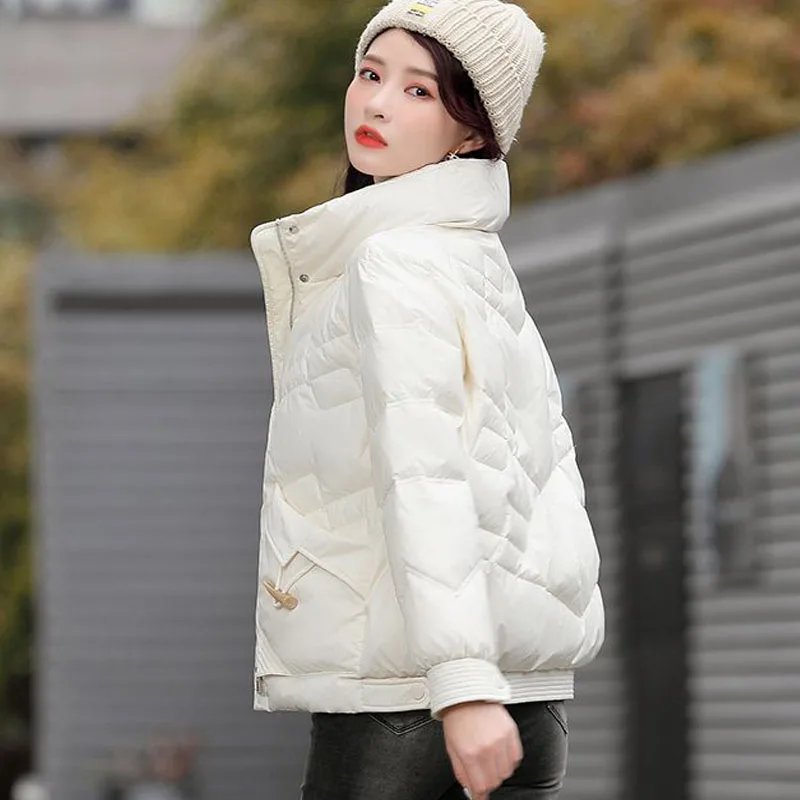 Парка женские пальто куртки 2022 зимняя новая одежда с хлопковой подкладкой Стразы