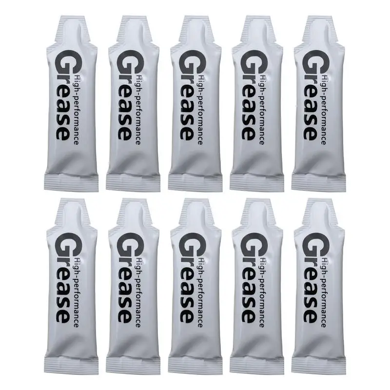 

Waterproof Silicone Lubricant Smooth 10PCS Sealant Lubricant Insulated Waterproof Grease Odorless Silicone Lubricant Safe For