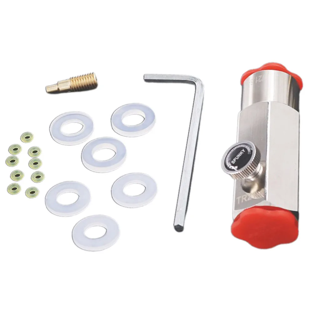 

Refill Connection CO2 Cylinder Adapter Home Improvement Professional Replacement Parts Stable Design Stainless Steel