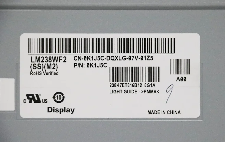 

Original LM238WF2 SSM2 LM238WF2-SSP2 LM238WF2-SSR2 LM238WF2 (SS)(M2) LM238WF2(SS)(R2) 23.8-Inch For Dell Aio OptiPlex 7490 5490
