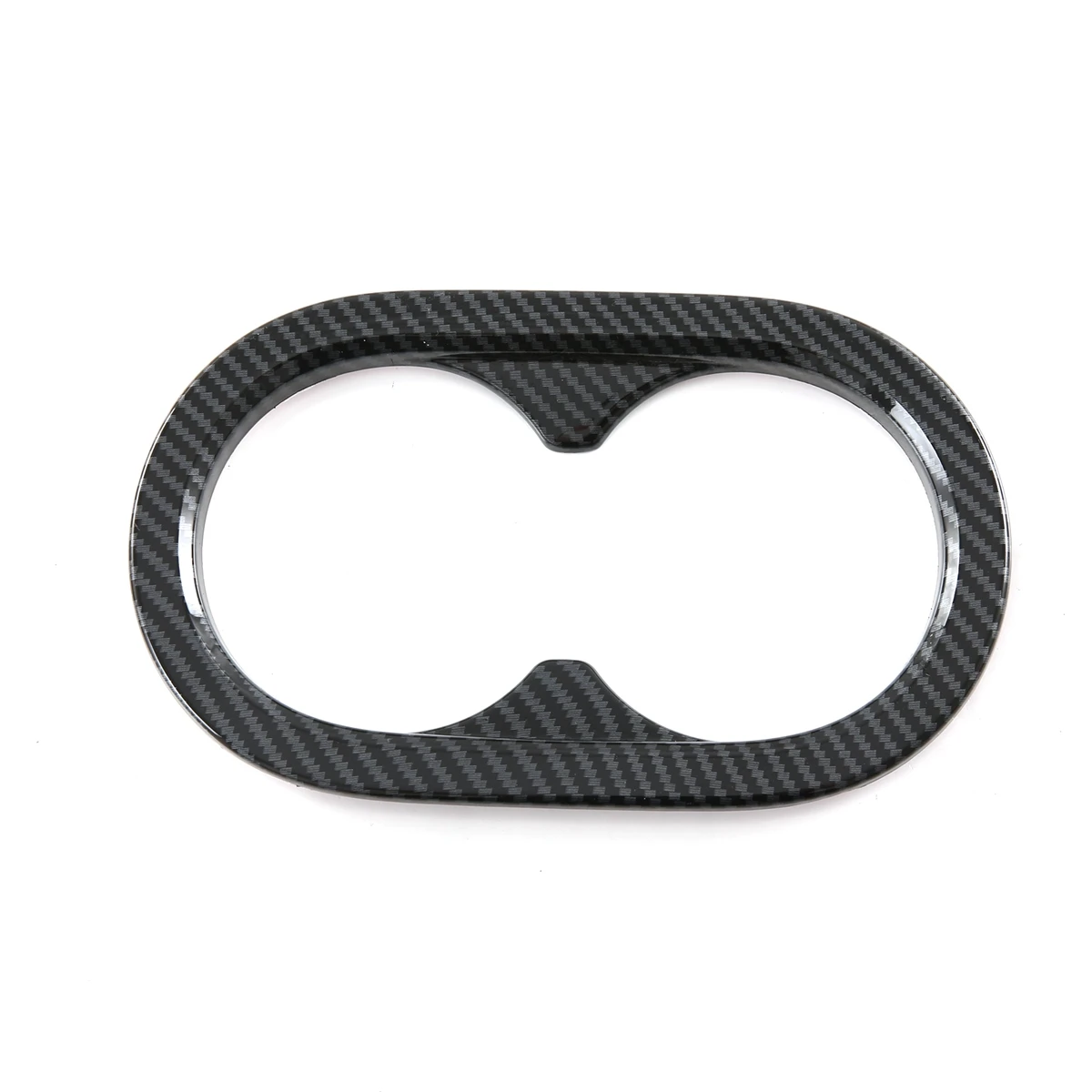 

Car Carbon Fiber ABS Rear Drain Cup Cover Trim Stickers for AIRTREK 2022