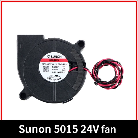 Sunon 5015 Центробежный Охлаждающий Турбовентилятор 24 В 0