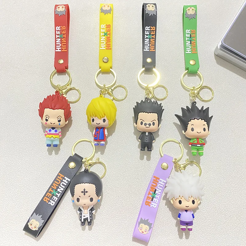 HUNTERxHUNTER аниме GON·FREECSS Killua Zoldyck Hisoka Kurapi косплей акриловый брелок аксессуары