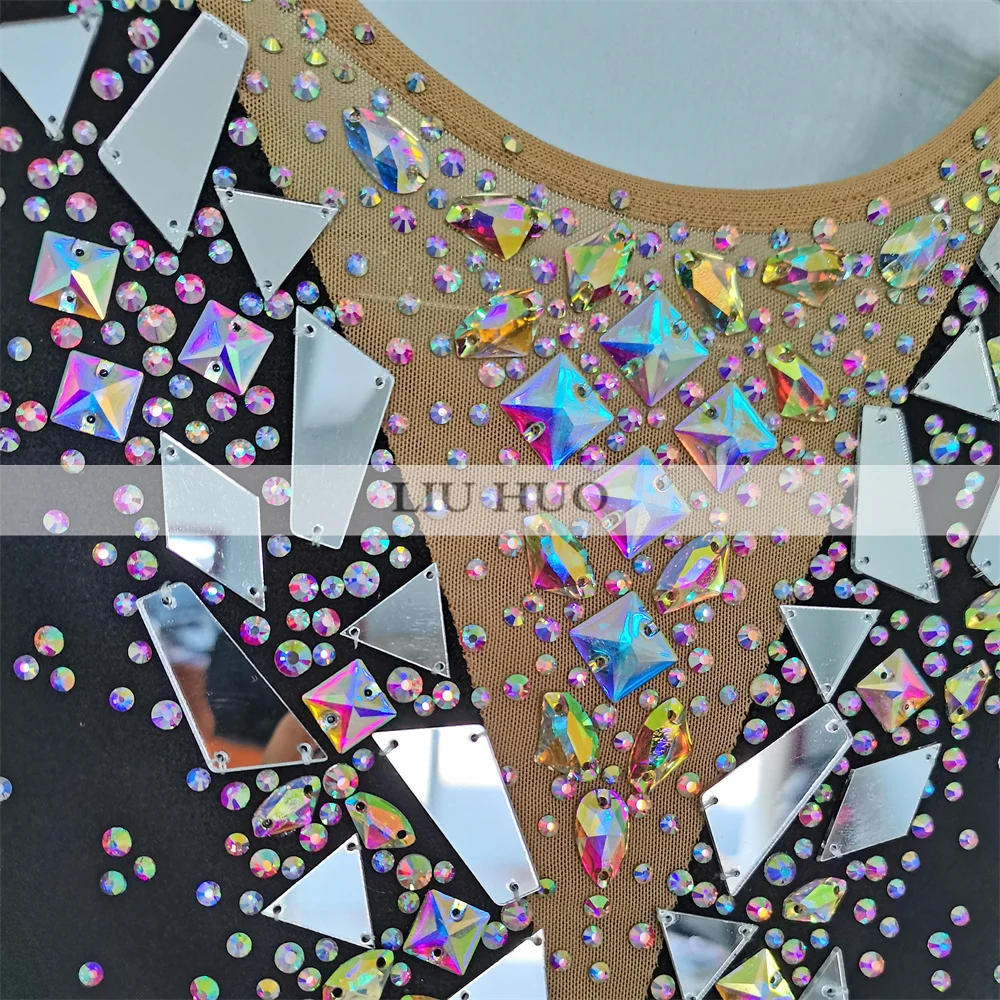 Трико LIUHUO для ритмической гимнастики индивидуальный костюм взрослых женщин и