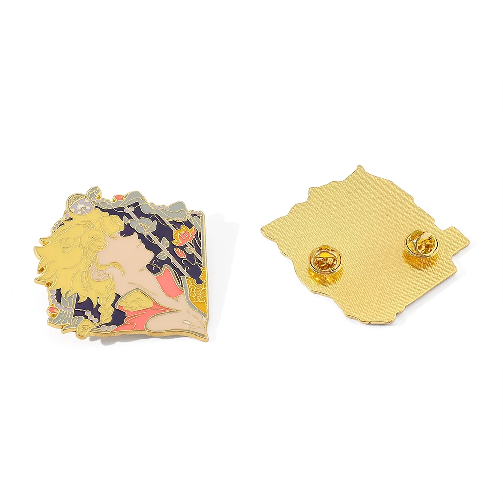 Металлический значок Dio Kujo Jojo для мужчин булавка в виде необычных приключений