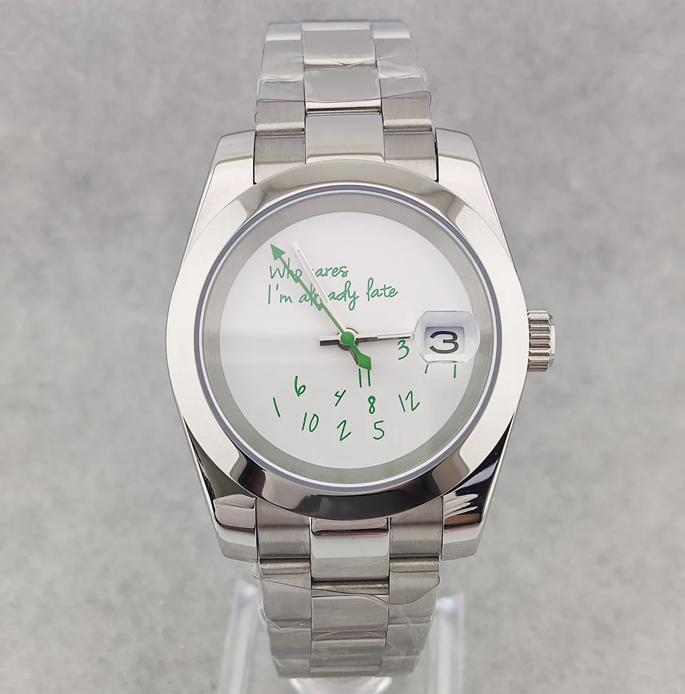 Часы наручные механические NH35 цвет в ассортименте