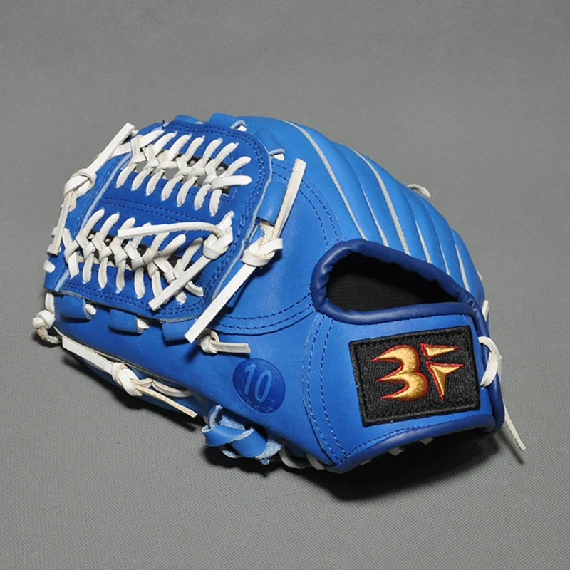 

Leather Men Baseball Glove Luxury Designer Defense Sport Game Baseball Glove Blue Holder Cheap Gant Baseball Outdoor Sports