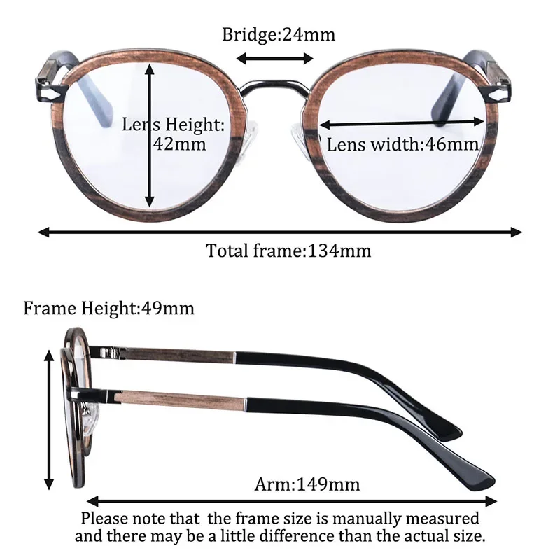 SHINU деревянная оправа для очков мужчин очки ручной работы по рецепту винтажные