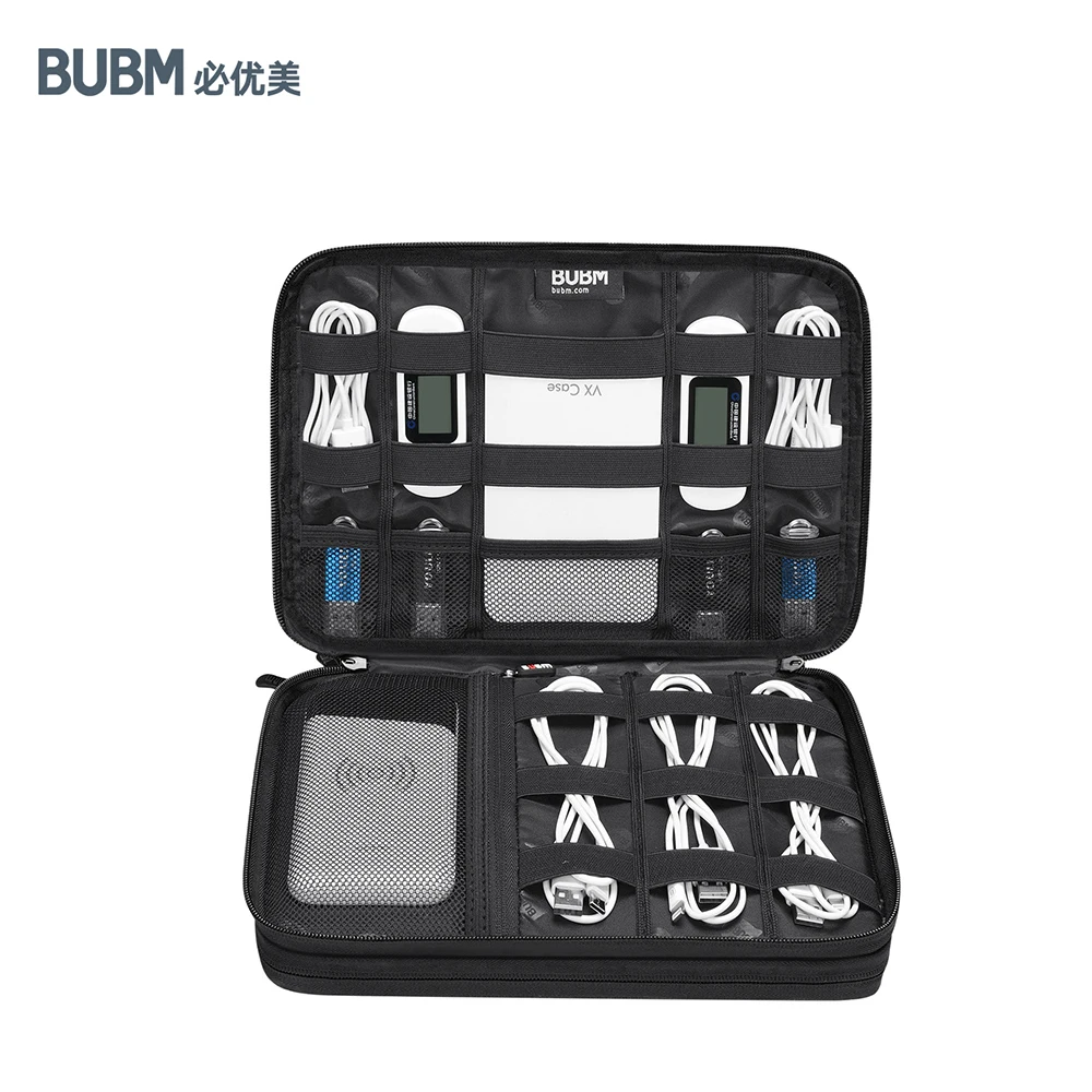 

BUBM Bag for power bank digital receiving accessories case for ipad cable organizer portable bag for USB