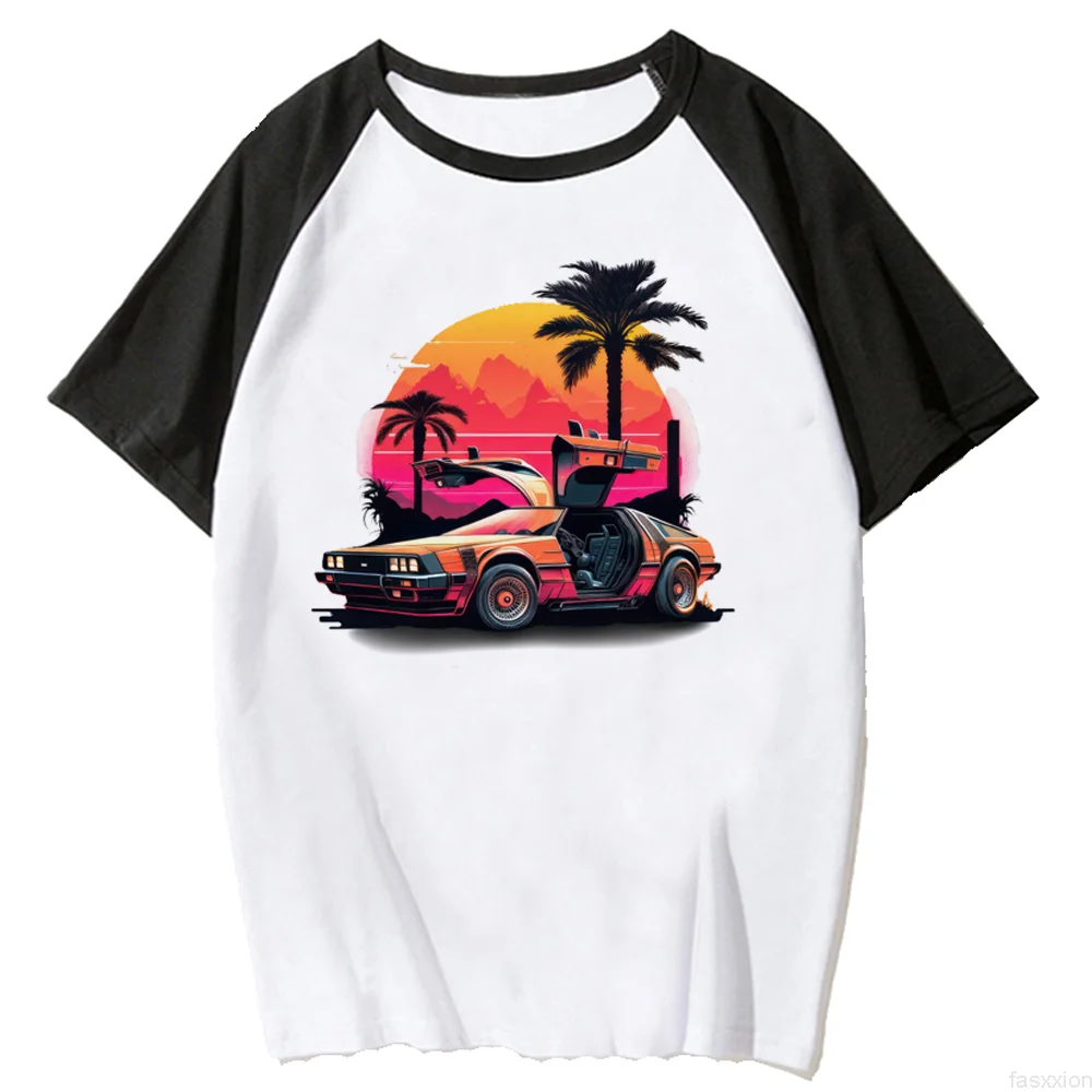 

Back to the Future Tee women comic t-shirts female y2k harajuku comic clothes