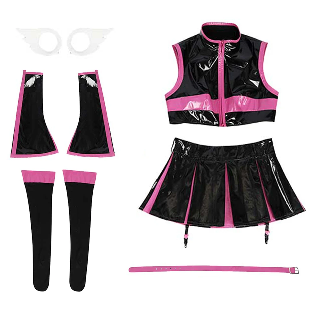 Mikari Tachibana Косплей Аниме 2 5 Dimen соблазнительный костюм женское маскирующее платье