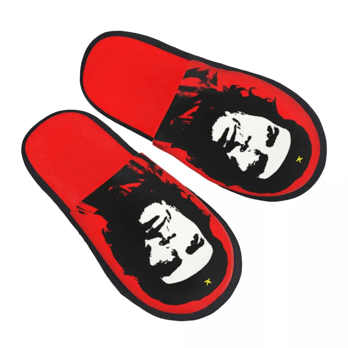 Тапочки Che Guevara на заказ из пены с эффектом памяти женские Уютные теплые кубинские