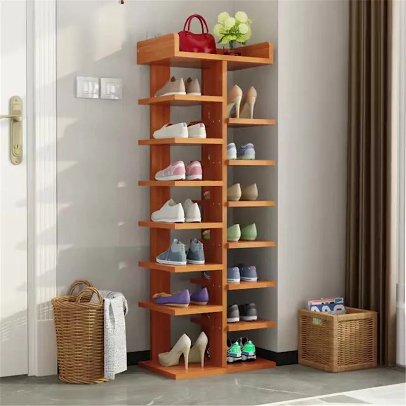 Обувной органайзер полка для обуви шкаф хранения простая домашняя компактная