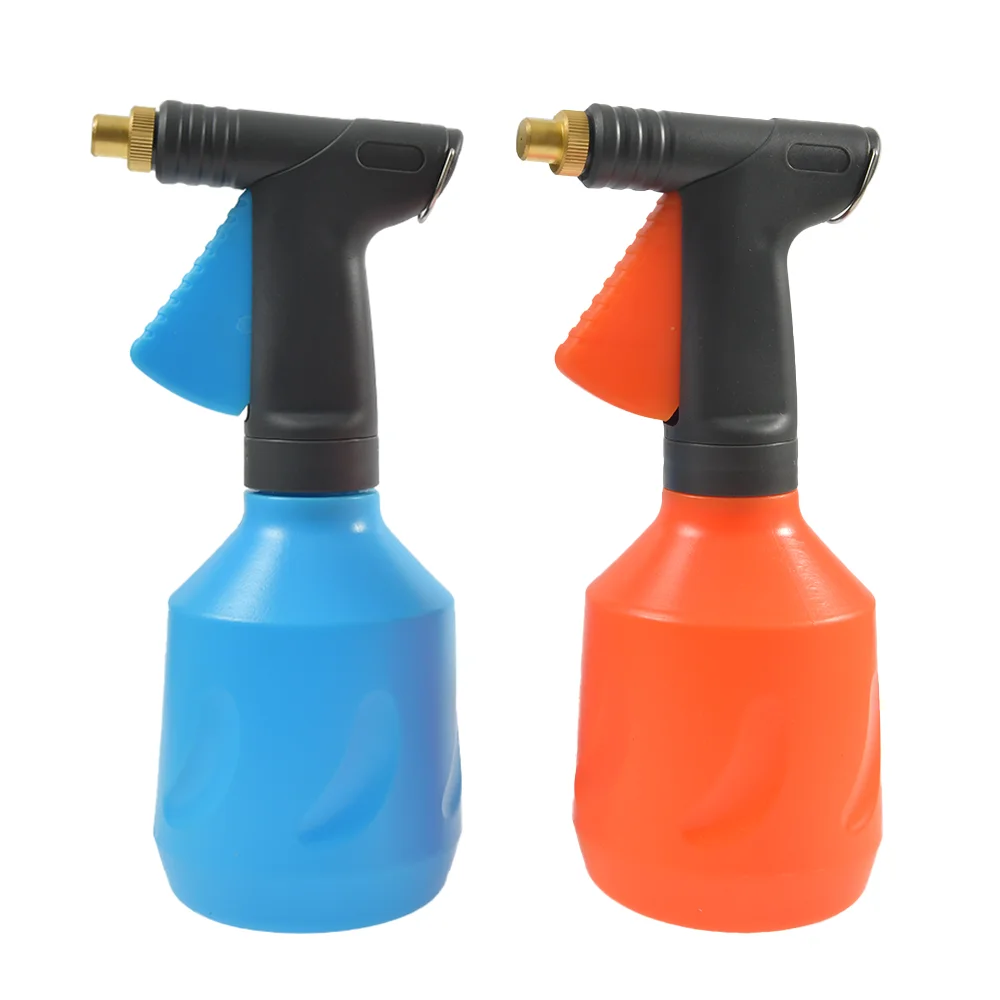 

1Pc 680ML Plastic Trigger Sprayer Adjustable Copper Nozzle Manual Spray Bottle Hand Pressure Air Pneumatic Watering Can