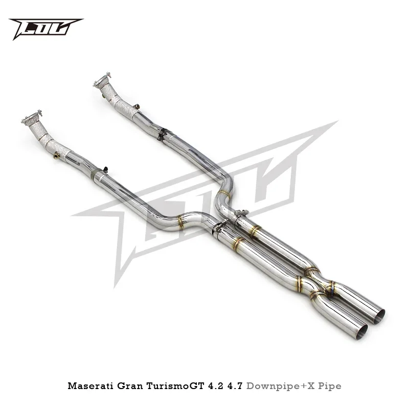 Секционные трубы с высоким потоком выхлопные выхлопная труба для Maserati Gran