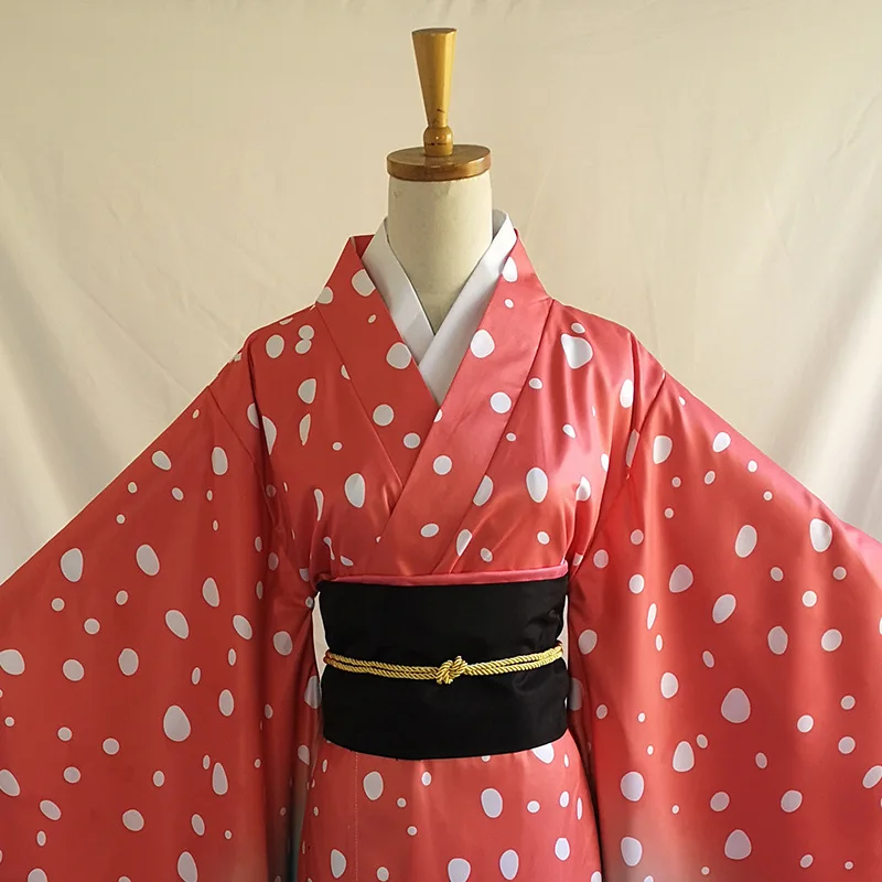 Костюм для косплея аниме Demon Slaye Rcosplay костюм жены аказы японское кимоно женское No