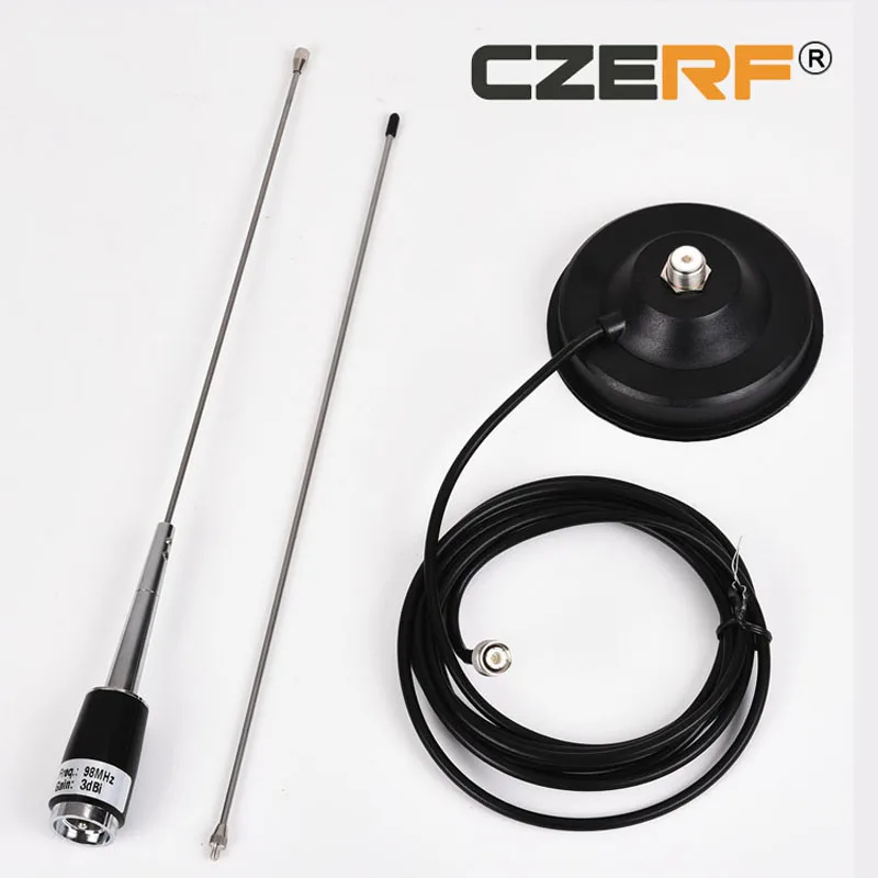 Car Antenna for 5w 7w 15w FM Broadcast Radio Transmitter Center Frequency 98MHz |