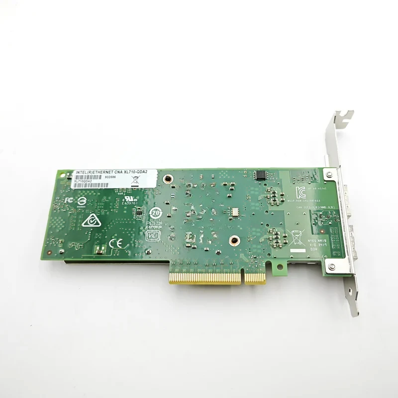 Фото Оригинальная сетевая карта Intel 40G QSFP+ с двумя портами PCIe 3.0 x8, модель XL710-QDA2/XL710-QDA1, состояние 95% новое №5