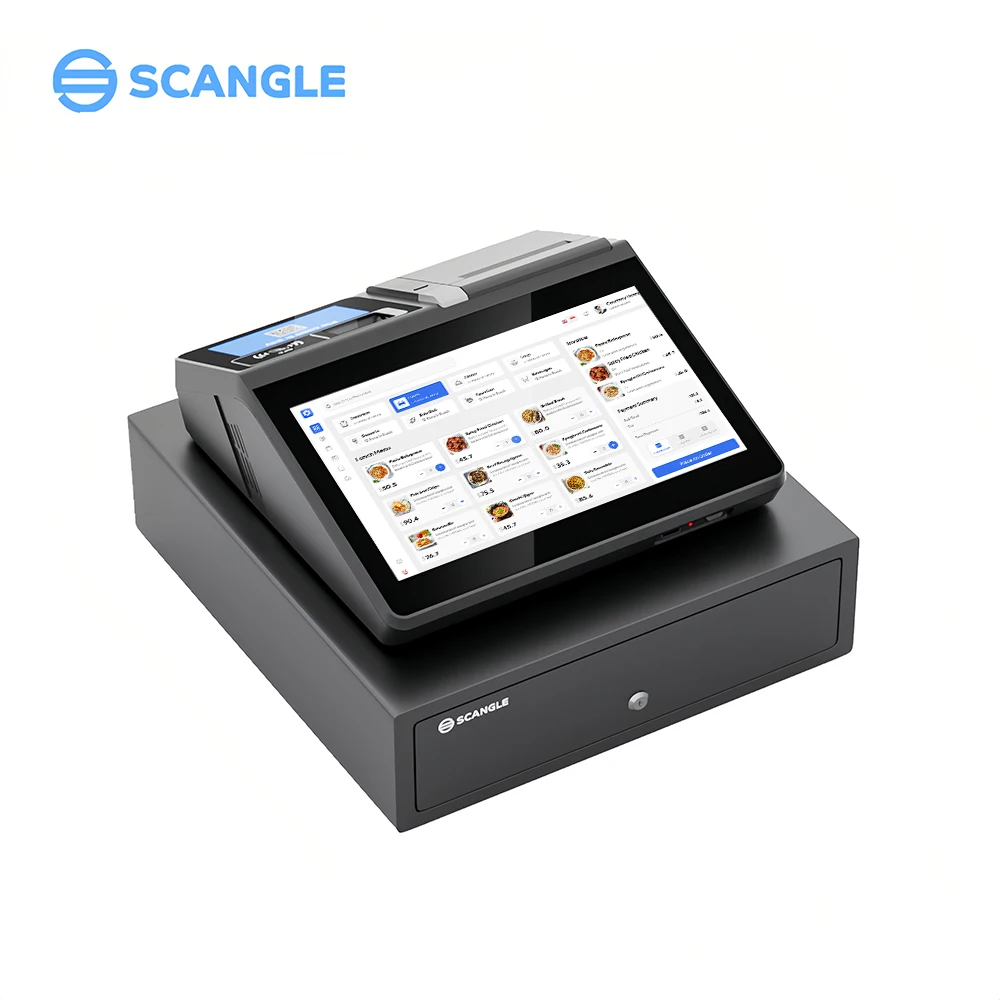 Фото Новый POS-терминал Scangle SGT116 на Android с сенсорным экраном и термопринтером 80 мм с автоотрезчиком №2