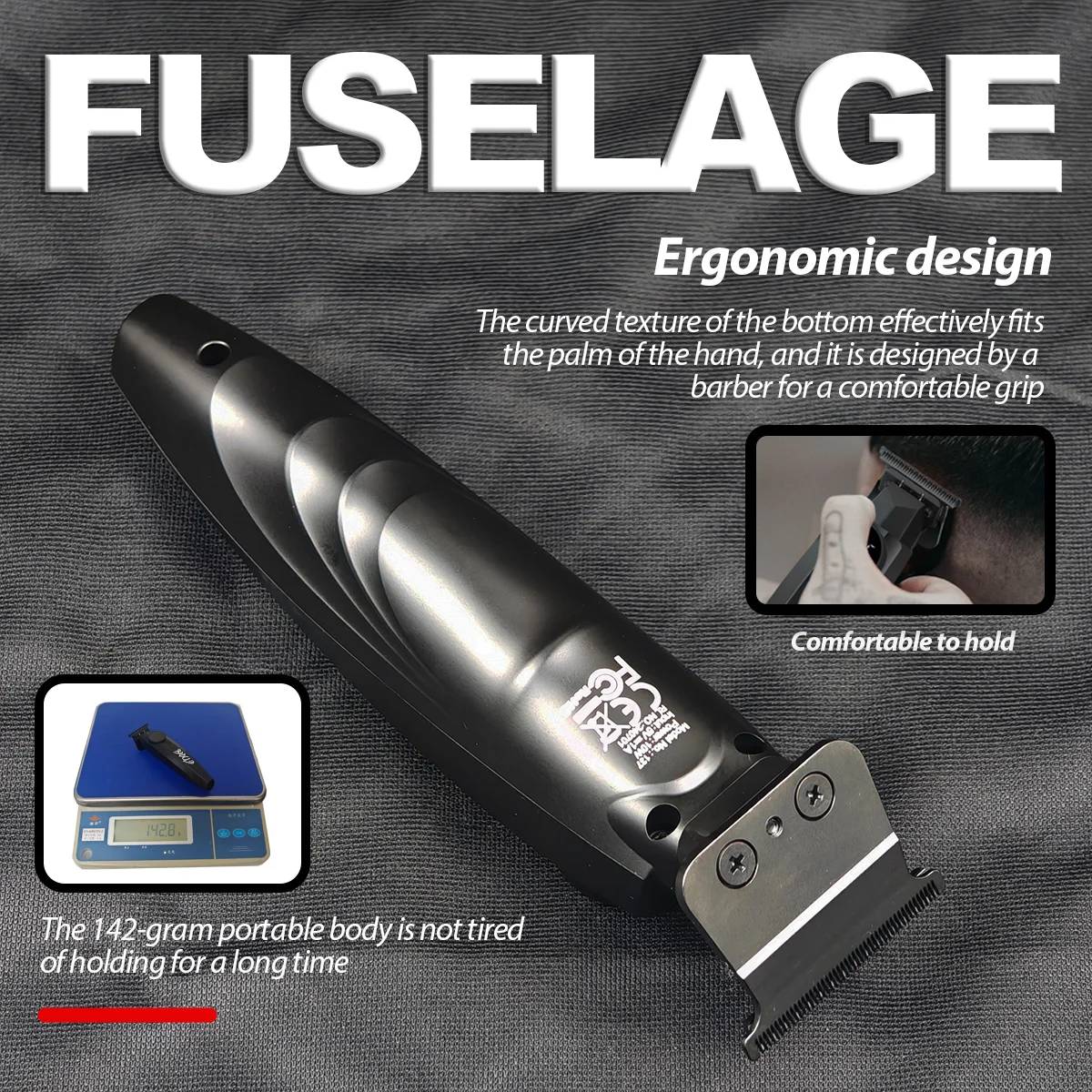 Беспроводная Машинка для стрижки волос с ЖК-дисплеем 7500 об./мин.