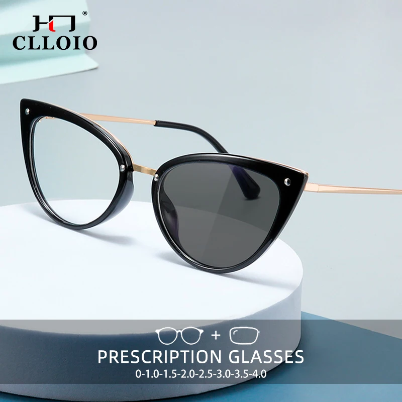 Женские универсальные фотохромные оптические очки CLLOIO для измерения
