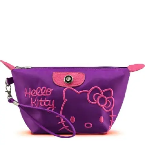 Cute Hello Kitty Bag Cosmetic Bag Travel Portable Waterproof Storage Bag Wash Bag Cosmetics Storage Bag