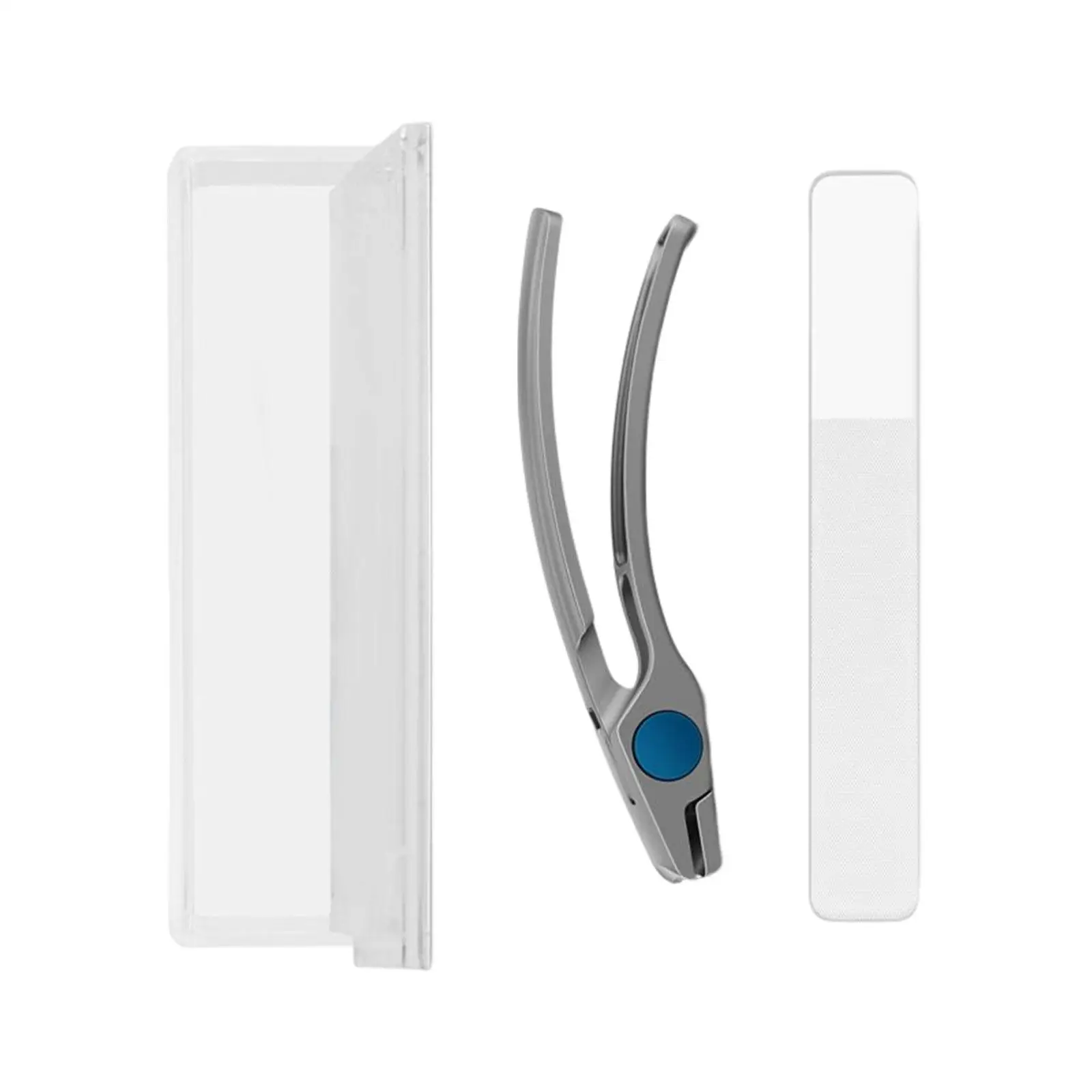 Маникюрный набор кусачки для ногтей с защитой от брызг кусачек со стеклянной