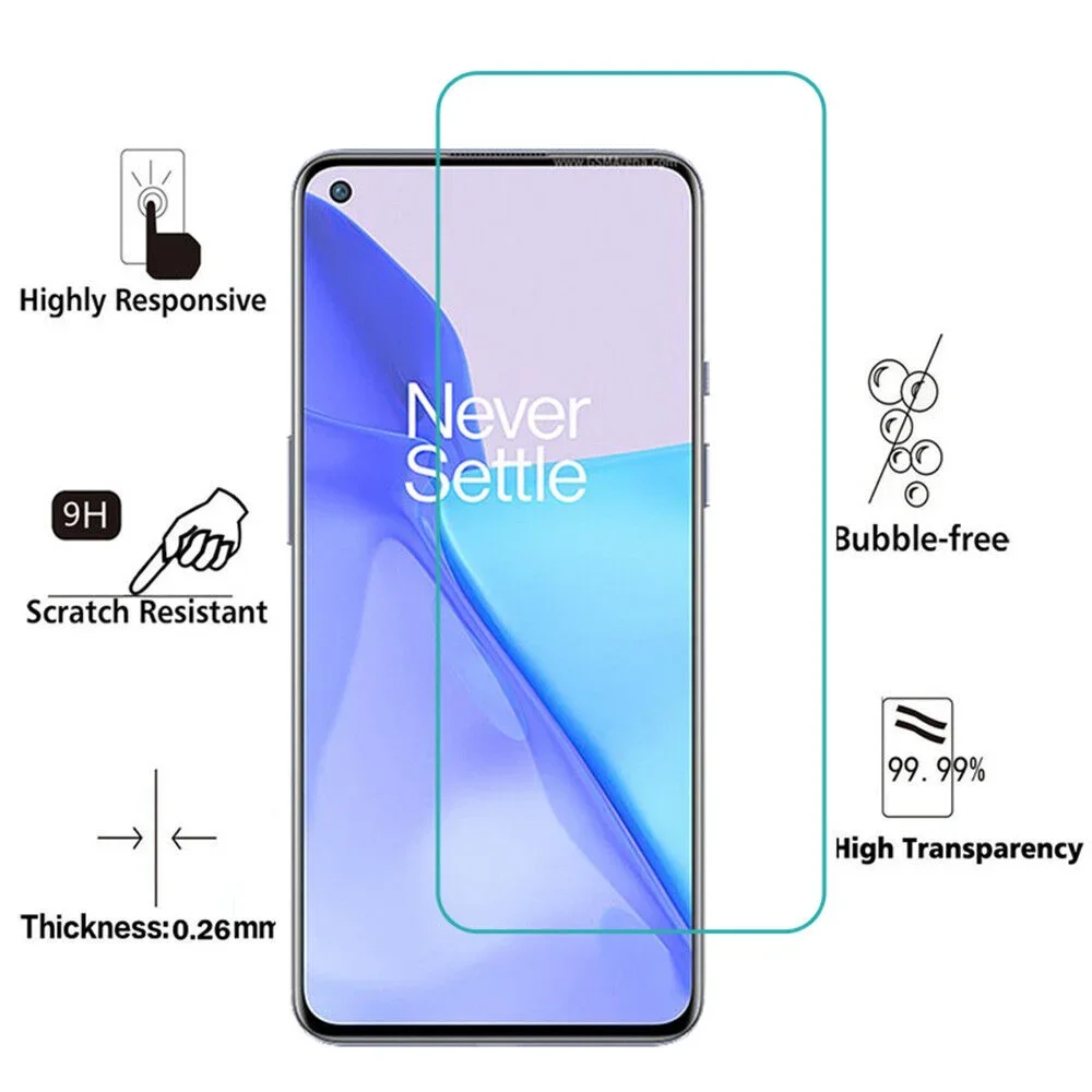 Закаленное стекло повышенной чувствительности для OnePlus 10T 8T 7T Ace 2V Nord N100 CE3 CE 2 Lite N20