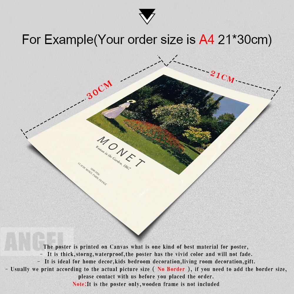 Monet выставка Клода Моне сад пейзаж музей абстрактные винтажные постеры и принты