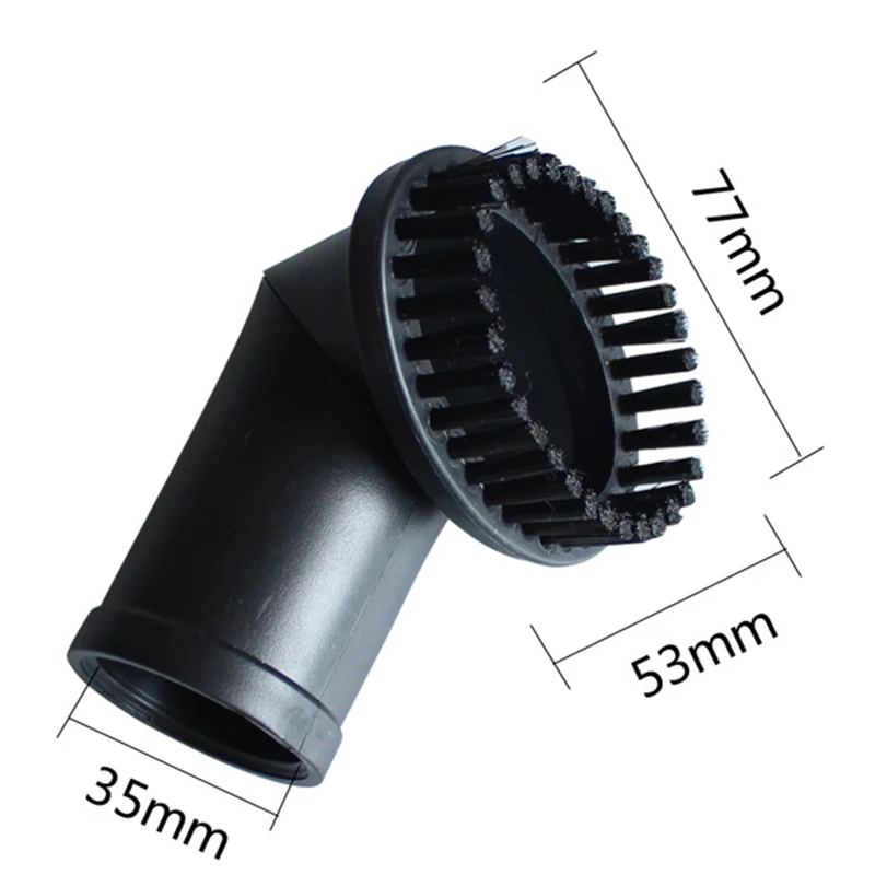 

Accessories Durable Supplies Round Brush Suction Nozzle 35mm inner diameter Cleaning Corner Edge Vacuum cleaner