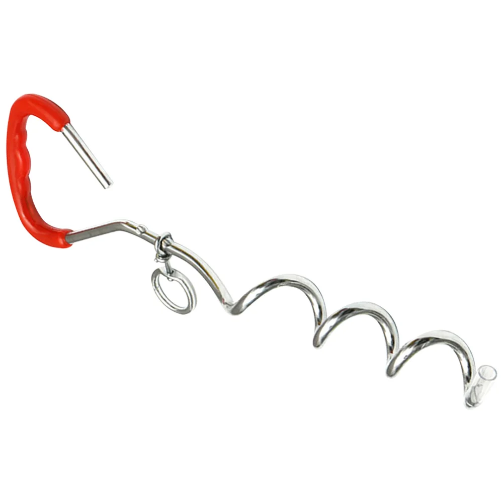 

Reusable Dog Stake Ground Stake for Dog Spiral Ground Anchor Portable Dog Lawn Stake