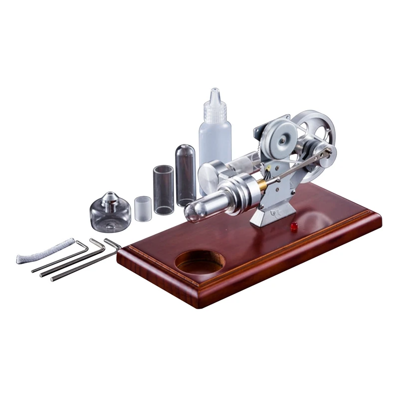 

Stirling Engine Electric Generator Motor Model Educational Physics Steam Power Kits Physical Experiment Toy Kids Gift