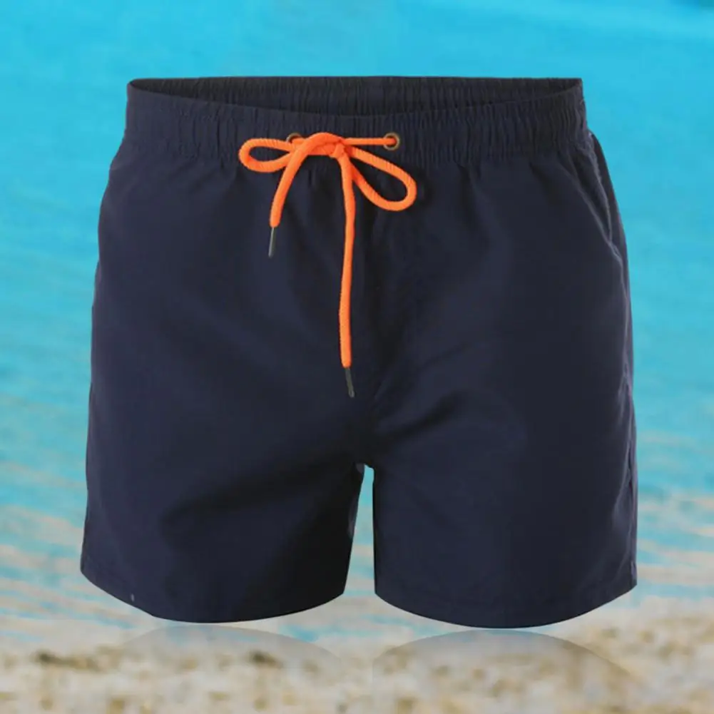 

Summer Men's Swimwear Shorts Brand Beachwear Sexy Swim Trunks Men Swimsuit Low Waist Breathable Beach Wear Surf Board