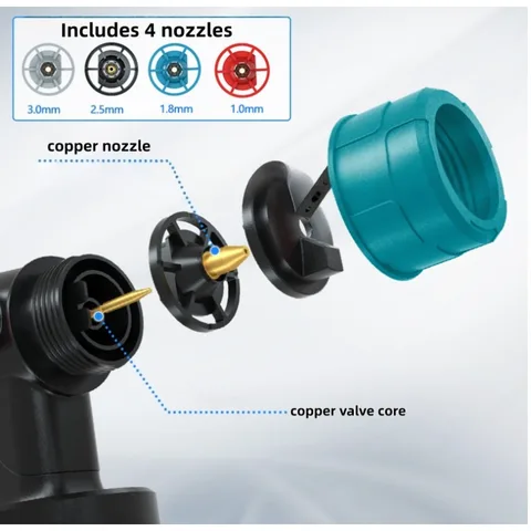 Беспроводной пистолет-распылитель 200 Вт для Makita/Dewalt/Milwaukee/Bosch/Ryobi 18 В