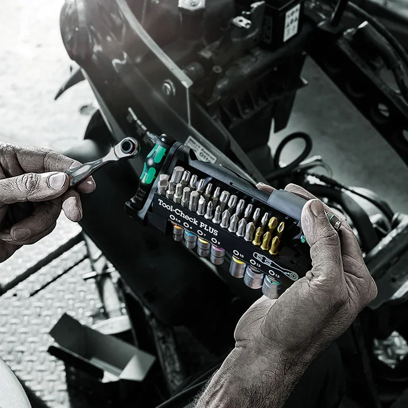 Набор уходных отверток WERA шлицевая отвертка с храповым механизмом головка 1/4