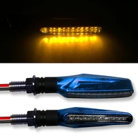 motorcycle modification accessories bendable electroplating shell led turn signal suitable for motorcycle running lights