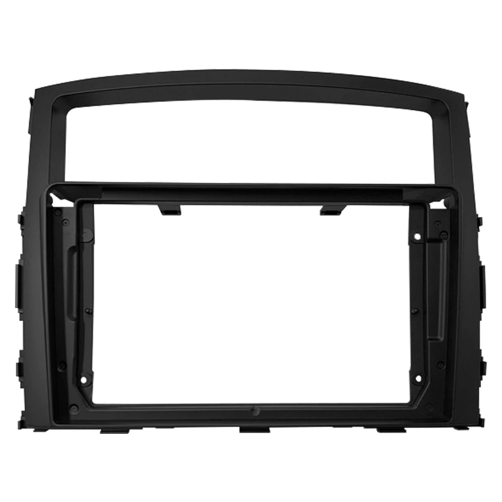 

BYNCG 2 Din 9 Inch Car Radio installation DVD GPS Mp5 ABS PC Plastic Fascia Plane frame for MITSUBISHI Pajero 2006-2016 Dash Kit