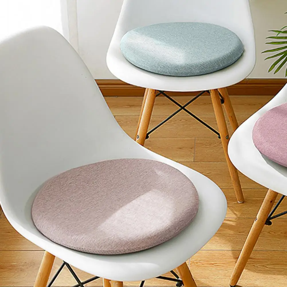 

Seat Mat Sitting Cushion Modern Style Round Seat Handmade Floor Pouf for Porch